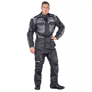 Moške moto hlače W-TEC Kaluzza GS-1614 - črna