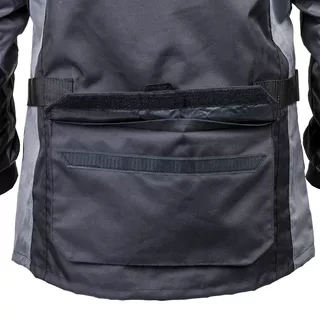 Moška moto bunda W-TEC Burdys GS-1613 - črna-siva