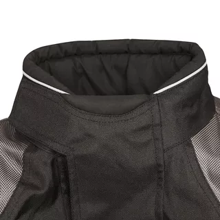Moto bunda W-TEC Foibos PLUS - črna-siva