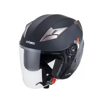 Moto čelada W-TEC YM-627 - Pure Matt Black
