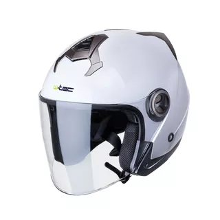 Moto čelada W-TEC YM-623 - Bela-Bron