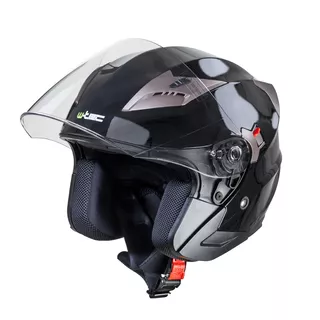 Moto čelada W-TEC Putta - črno-bronasta