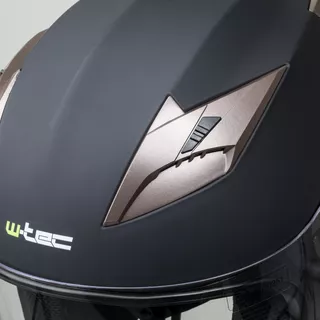 Moto čelada W-TEC YM-627 - Pure Matt Black