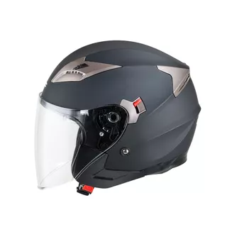 Moto čelada W-TEC YM-627 - Pure Matt Black