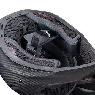 Motokros čelada W-TEC Crosscomp - karbon mat