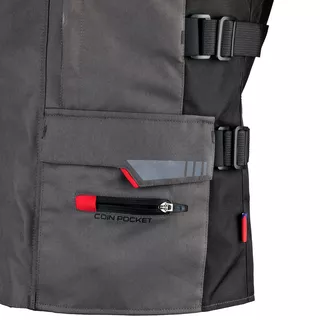 Touring moto jakna W-TEC Excellenta - Thunderstorm Gray