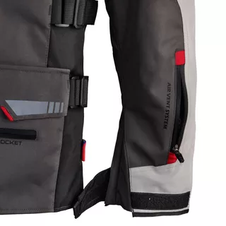 Touring moto jakna W-TEC Excellenta - Thunderstorm Gray