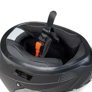 Moto čelada W-TEC Yorkroad Solid - Black Grey Matt