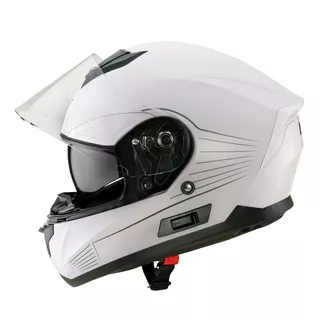 Moto čelada W-TEC Yorkroad Solid - Black Grey Matt