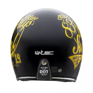 Moto čelada W-TEC Café Racer - Big Star