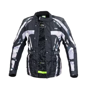 Moška moto bunda W-TEC Troopa - Črna camo