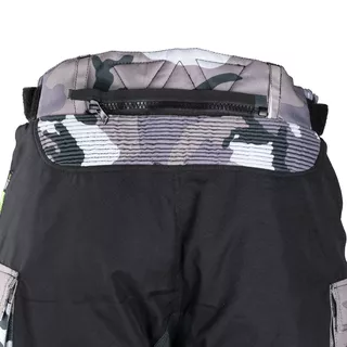 Moto hlače W-TEC Kaamuf - Črna camo