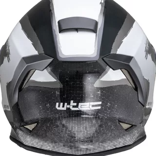 Moto čelada W-TEC Integra Graphic - Black-Green