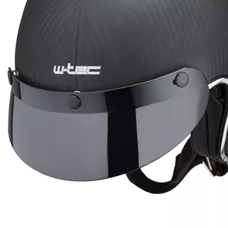 Moto čelada W-TEC Vacabro SWBH - Matt Carbon Pure