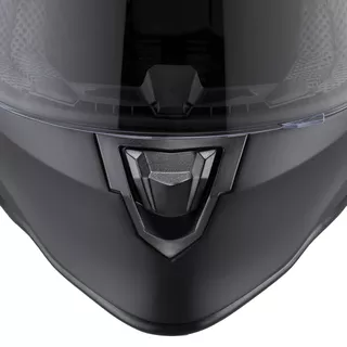 Moto čelada W-TEC Integra Solid - Matt Black