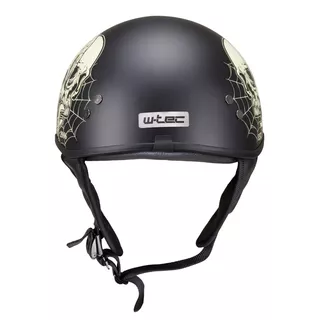 Moto čelada W-TEC Black Heart Rednut - Motorcycle/Matt Black