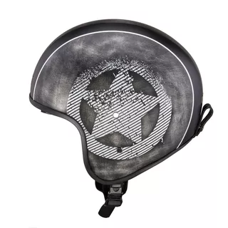Moto čelada W-TEC Angeric Grey Star - Grey Star