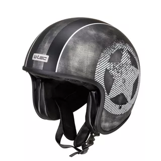 Moto čelada W-TEC Angeric Grey Star - Grey Star - Grey Star