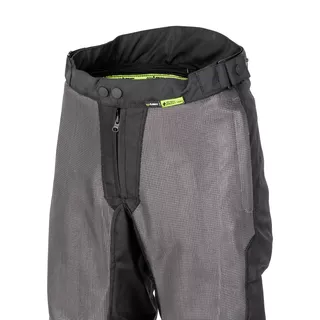 Moške poletne moto hlače W-TEC Alquizar - Black-Grey