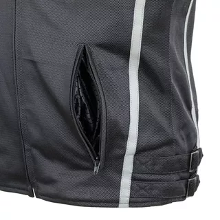 Moto jakna W-TEC Bellvitage Black - črna