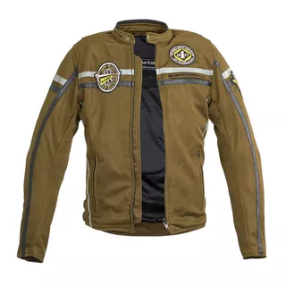 Moška moto jakna W-TEC Bellvitage Brown Chameleon