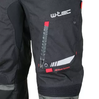 Moto kalhoty W-TEC Excellent - Thunderstorm Gray