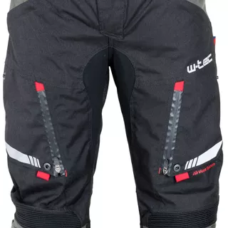 Moto kalhoty W-TEC Excellent - Thunderstorm Gray