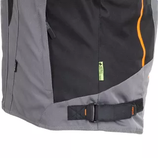 mOŠKA moto JAKNA W-TEC Brandon - černo-šedo-oranžová