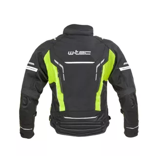 mOŠKA moto JAKNA W-TEC Brandon - černo-šedo-oranžová