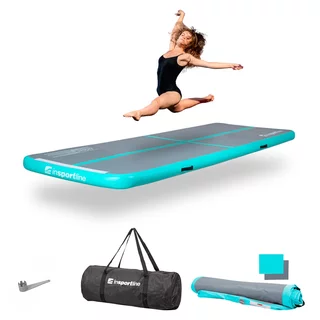 Airtrack inSPORTline Airstunt 500x100x10 cm siva