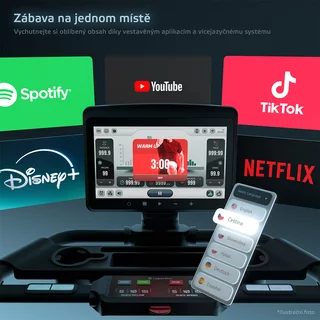 Tekalna steza inSPORTline ZenRun 120