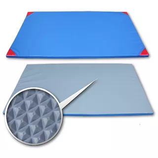 Gimnastična blazina inSPORTline Anskida T120 - črno-modro-rdeča