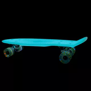 Svetleči pennyboard WORKER Lumy 22" - roza