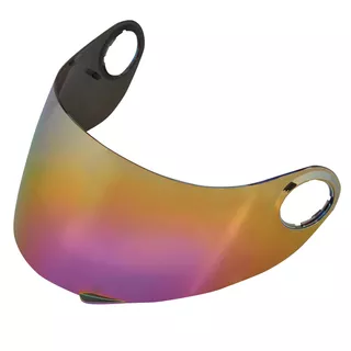 Replacement Plexiglass Shield for V107  Motorcycle Helmet - rainbow - rainbow