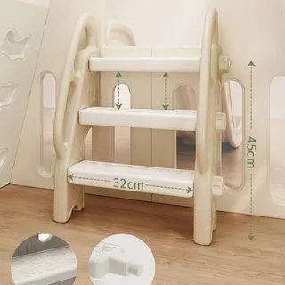 Tobogan s plezalno steno inSPORTline Climbino - zelena