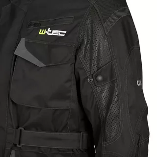 Moto Jacket W-TEC Nerva - črna