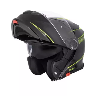 Preklopna čelada W-TEC Venero - Magic Matt Black