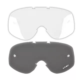 Spare lens for moto goggles W-TEC Spooner - prozorna