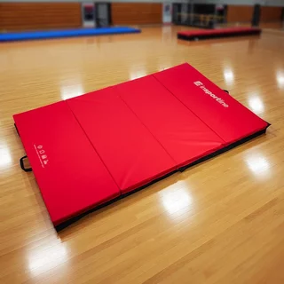 Zložljiva gimnastična podloga inSPORTline Kvadfold 200x120x5 cm - rdeča