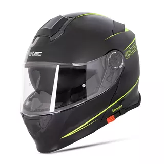 Preklopna čelada W-TEC Venero - Magic Matt Black
