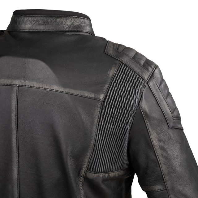 Moška usnjena moto jakna W-TEC Suit - vintage černá