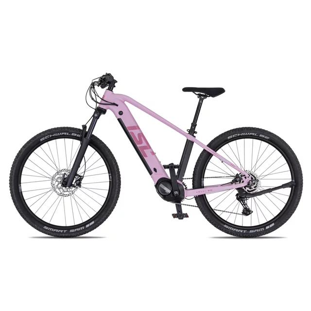 Žensko gorsko e-kolo inSPORTline ISL Asuki EVO 835 Wh 27,5" - model 2026 • doseg do 180 km - Dusted Pink