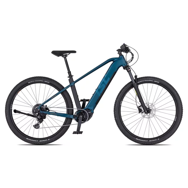 Gorsko e-kolo inSPORTline ISL Tachion EVO 835 Wh 29" - model 2026 • doseg do 180 km - Deep Coffee - Shadow Blue