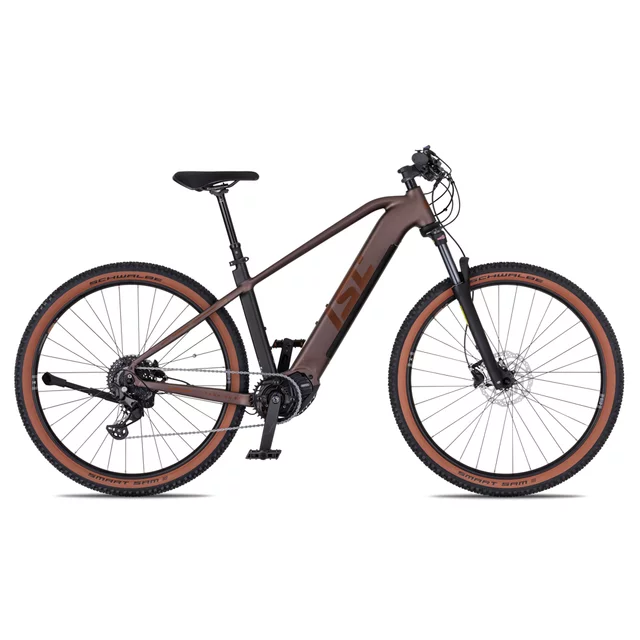 Gorsko e-kolo inSPORTline ISL Tachion EVO 835 Wh 29" - model 2026 • doseg do 180 km - Deep Coffee - Deep Coffee