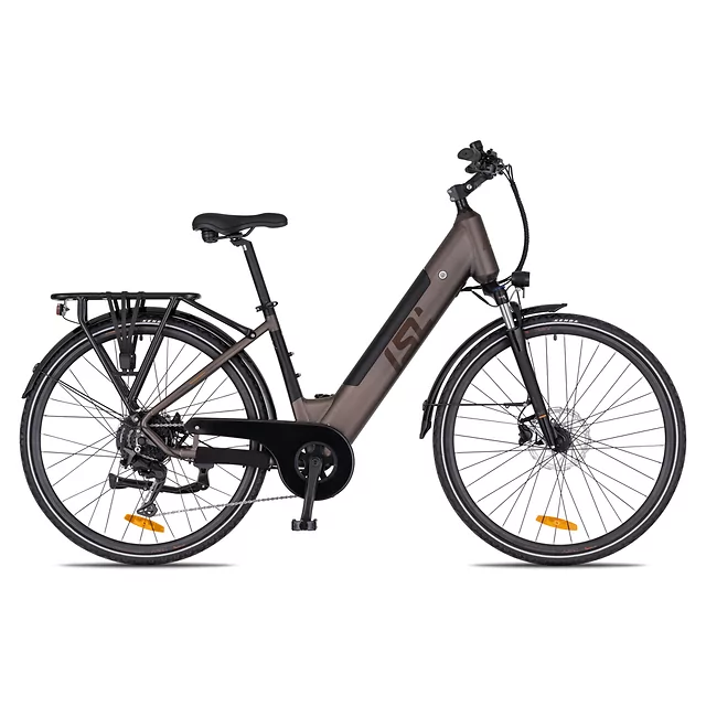 E-kolo inSPORTline ISL Eclion 648 Wh 28" - 2026 - Sunbeam Yellow - Deep Coffee