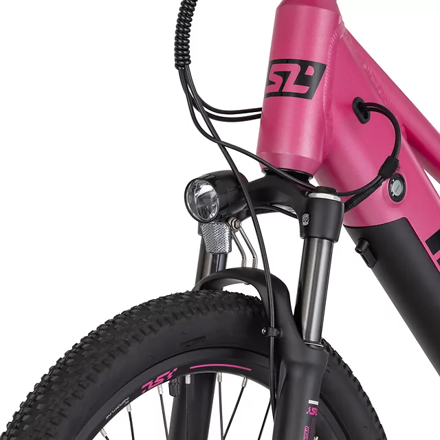 Junior E-kolo inSPORTline ISL Savager 360 Wh 24" - 2026 - Blush Pink