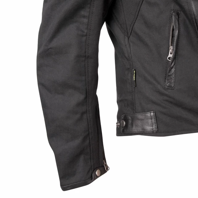 Moška moto jakna W-TEC Taggy - črna-mat