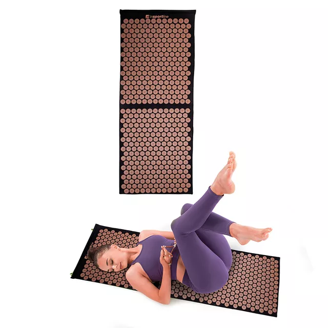 Akupresurna podloga inSPORTline AKU-1000 125 x 50 cm - roza