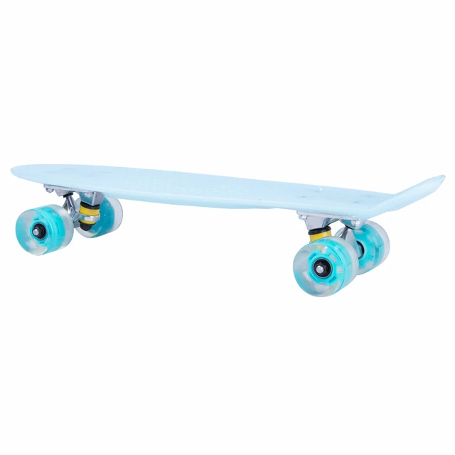 Svetleči pennyboard WORKER Lumy 22" - roza