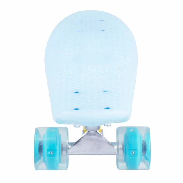 Svetleči pennyboard WORKER Lumy 22" - roza